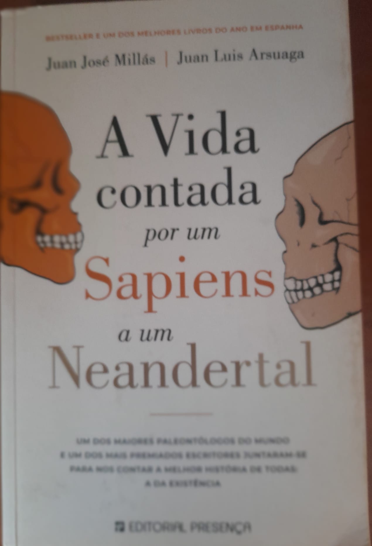 A Vida Contada por um Sapiens a um Neandertal